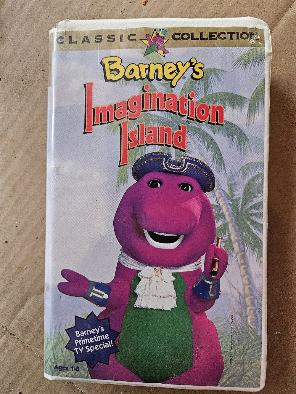 Barney's Imagination Island VHS 1994